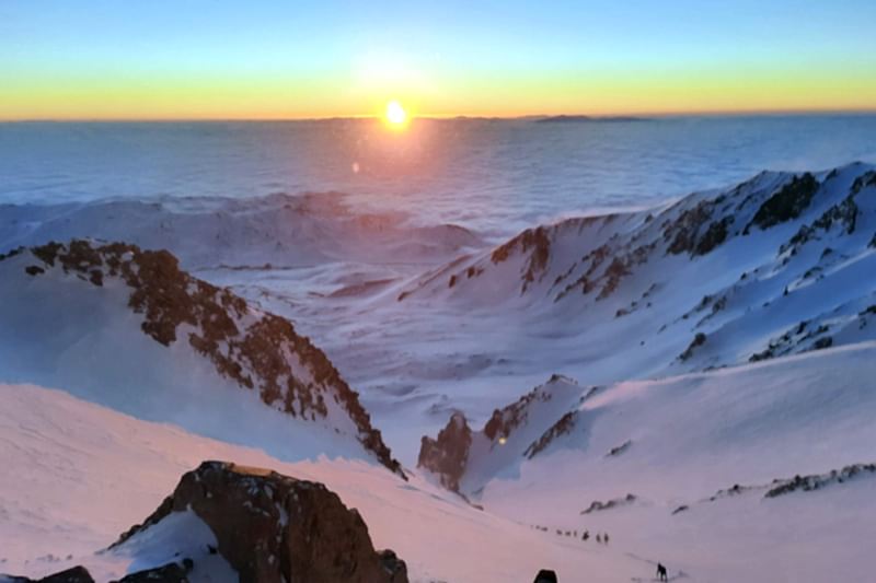 ERCİYES DAĞI ZİRVE FAALİYETİ-KIŞ