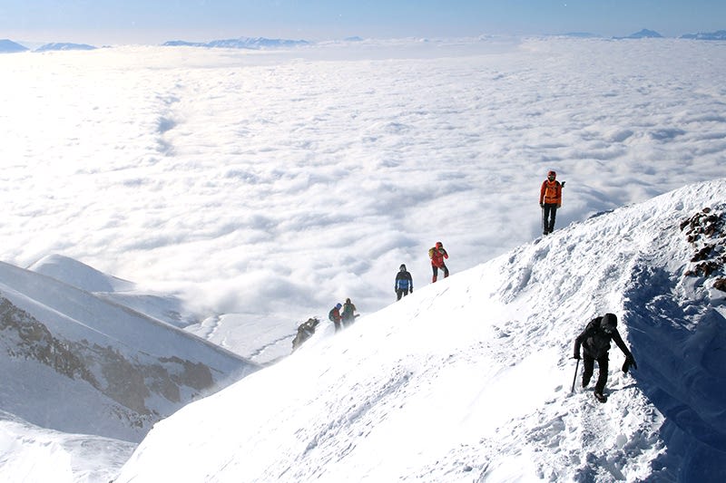 ERCİYES DAĞI ZİRVE FAALİYETİ-KIŞ